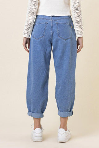 High Waisted Slouchy Jeans from Jeans collection you can buy now from Fashion And Icon online shop