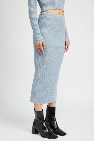 Knit Midi Skirt from Midi Skirts collection you can buy now from Fashion And Icon online shop