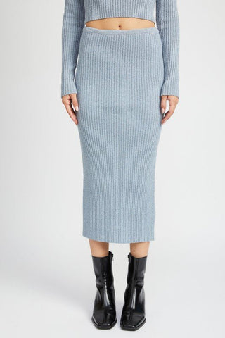 Knit Midi Skirt from Midi Skirts collection you can buy now from Fashion And Icon online shop