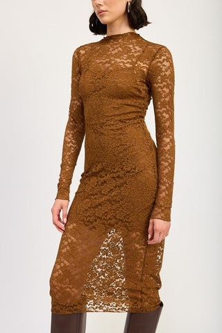 Lace Midi Dress from Midi Dresses collection you can buy now from Fashion And Icon online shop