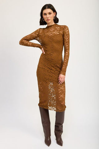 Lace Midi Dress from Midi Dresses collection you can buy now from Fashion And Icon online shop