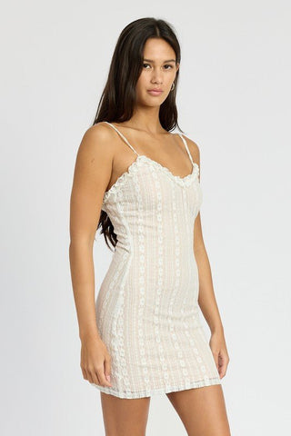 Lace Mini Dress from Mini Dresses collection you can buy now from Fashion And Icon online shop