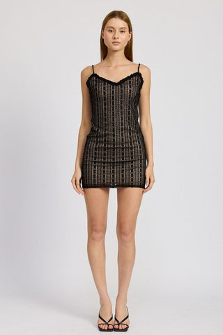 Lace Mini Dress from Mini Dresses collection you can buy now from Fashion And Icon online shop