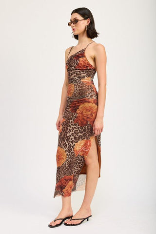 Leopard Maxi Dress from Maxi Dresses collection you can buy now from Fashion And Icon online shop