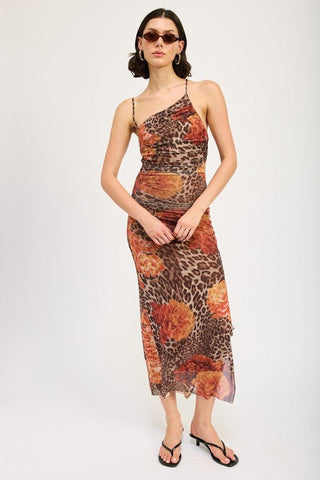 Leopard Maxi Dress from Maxi Dresses collection you can buy now from Fashion And Icon online shop