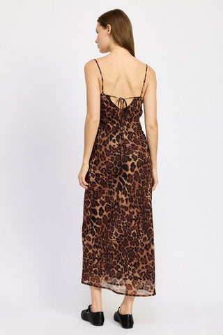 Leopard Print Dress from Maxi Dresses collection you can buy now from Fashion And Icon online shop