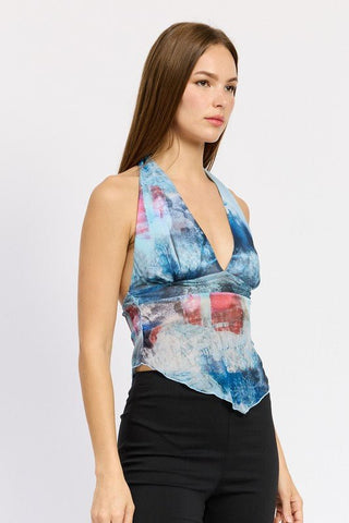 Lola Halter Neck Top from Blouses collection you can buy now from Fashion And Icon online shop