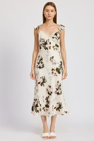 Long Floral Dress from Maxi Dresses collection you can buy now from Fashion And Icon online shop