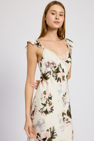 Long Floral Dress from Maxi Dresses collection you can buy now from Fashion And Icon online shop