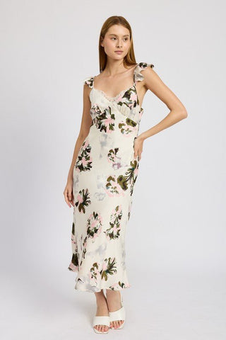 Long Floral Dress from Maxi Dresses collection you can buy now from Fashion And Icon online shop