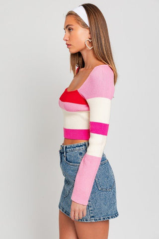 Long Sleeve Knit Top from Knit Tops collection you can buy now from Fashion And Icon online shop