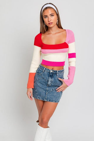 Long Sleeve Knit Top from Knit Tops collection you can buy now from Fashion And Icon online shop