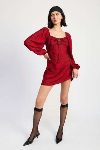 Long Sleeve Lace Mini Dress from Mini Dresses collection you can buy now from Fashion And Icon online shop