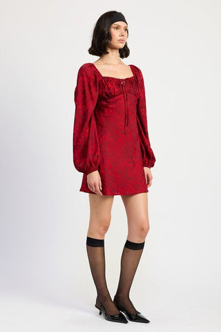 Long Sleeve Lace Mini Dress from Mini Dresses collection you can buy now from Fashion And Icon online shop