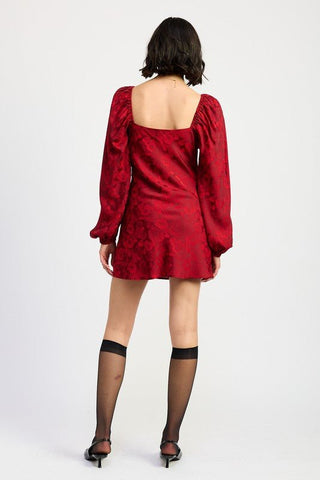 Long Sleeve Lace Mini Dress from Mini Dresses collection you can buy now from Fashion And Icon online shop