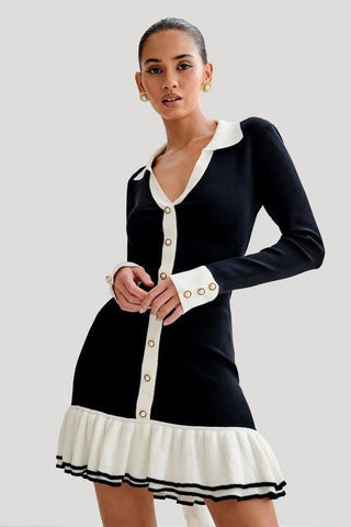 Long Sleeve Sweater Dress from Mini Dresses collection you can buy now from Fashion And Icon online shop