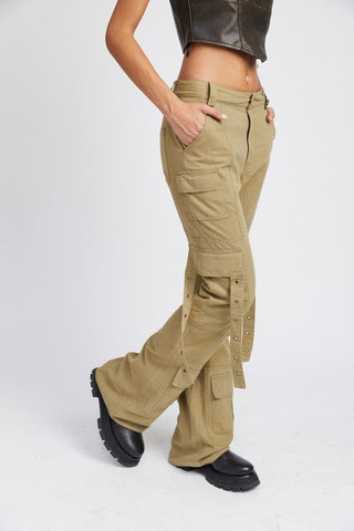 Low Waist Cargo Pants from Pants collection you can buy now from Fashion And Icon online shop