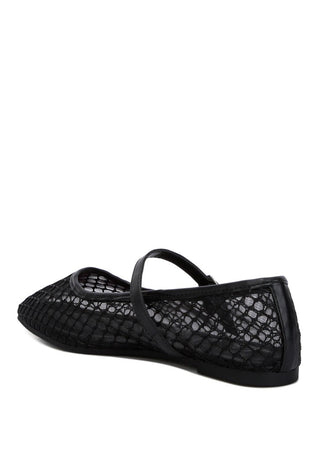 Luxe Mesh Ballet Flats from Flats collection you can buy now from Fashion And Icon online shop