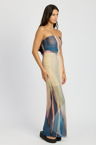 Mesh Maxi Dress from Maxi Dresses collection you can buy now from Fashion And Icon online shop