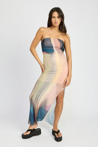 Mesh Maxi Dress from Maxi Dresses collection you can buy now from Fashion And Icon online shop