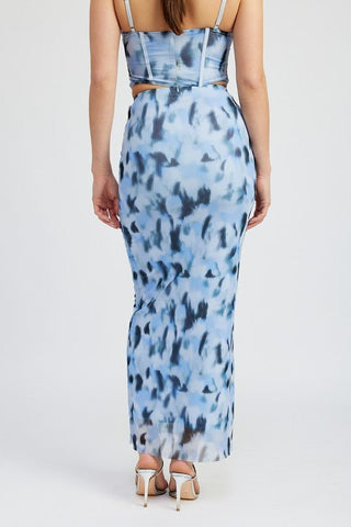 Mesh Maxi Skirt from Maxi Skirts collection you can buy now from Fashion And Icon online shop