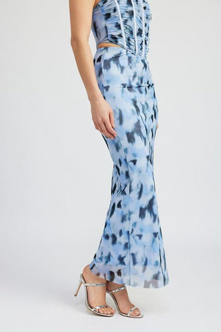 Mesh Maxi Skirt from Maxi Skirts collection you can buy now from Fashion And Icon online shop