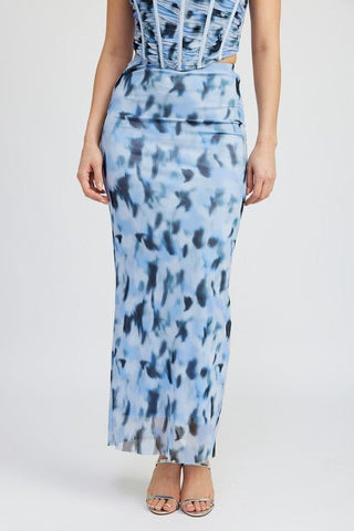 Mesh Maxi Skirt from Maxi Skirts collection you can buy now from Fashion And Icon online shop