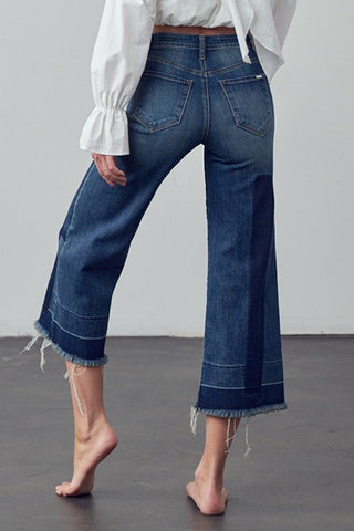 Mid Rise Crop Flare Jeans from collection you can buy now from Fashion And Icon online shop