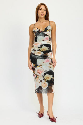 Midi Floral Dress from Midi Dresses collection you can buy now from Fashion And Icon online shop