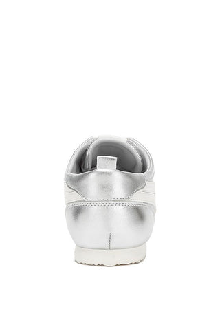 Montek Metallic Lace - Up Sneakers from Sneakers collection you can buy now from Fashion And Icon online shop