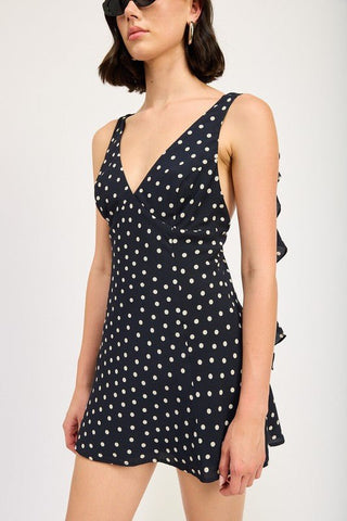 Nancy Polka Dot Mini Dress from Mini Dresses collection you can buy now from Fashion And Icon online shop