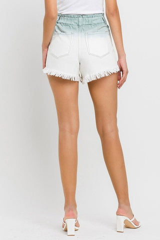 Ombre Denim Shorts from Denim Short collection you can buy now from Fashion And Icon online shop