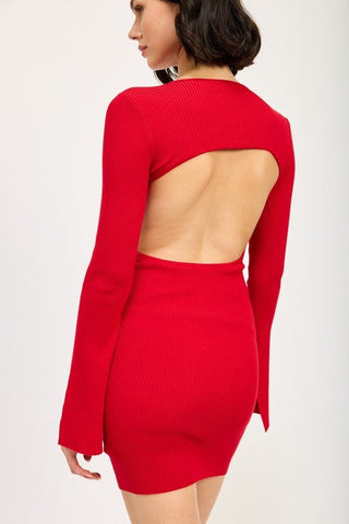 Open Back Mini Dress from Mini Dresses collection you can buy now from Fashion And Icon online shop