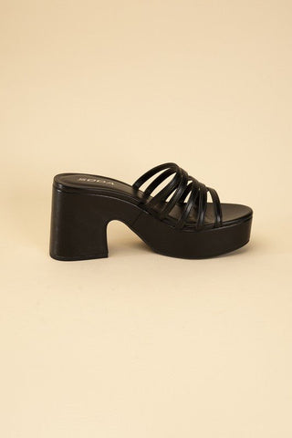 Open Toe Platform Sandals from Sandals collection you can buy now from Fashion And Icon online shop