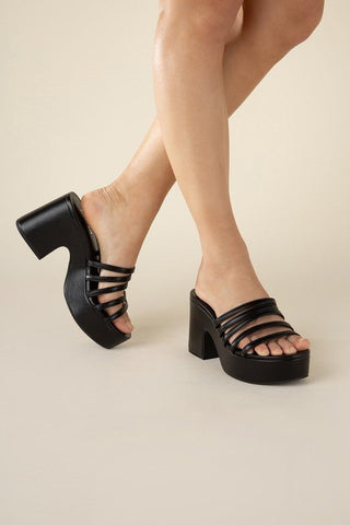 Open Toe Platform Sandals from Sandals collection you can buy now from Fashion And Icon online shop