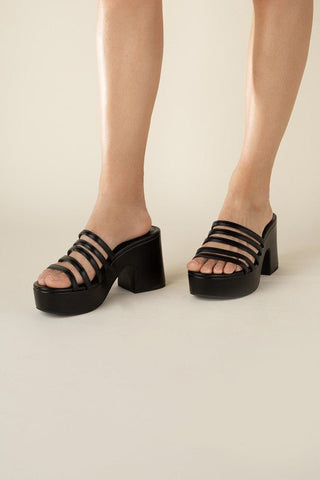 Open Toe Platform Sandals from Sandals collection you can buy now from Fashion And Icon online shop