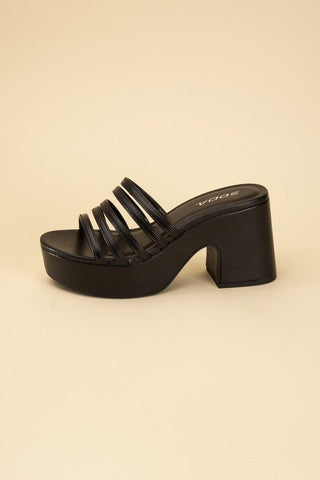 Open Toe Platform Sandals from Sandals collection you can buy now from Fashion And Icon online shop