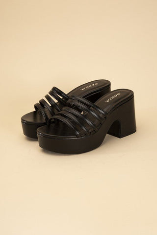 Open Toe Platform Sandals from Sandals collection you can buy now from Fashion And Icon online shop