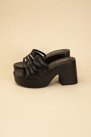 Open Toe Platform Sandals from Sandals collection you can buy now from Fashion And Icon online shop