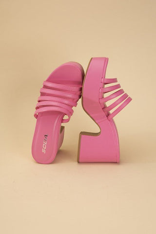 Open Toe Platform Sandals from Sandals collection you can buy now from Fashion And Icon online shop