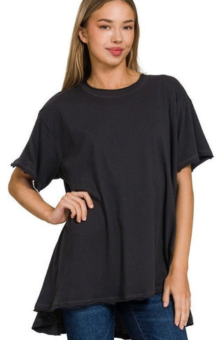 Oversized Cotton T Shirt from Basic Tops collection you can buy now from Fashion And Icon online shop