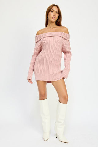 Oversized Off Shoulder Sweater from Sweaters collection you can buy now from Fashion And Icon online shop