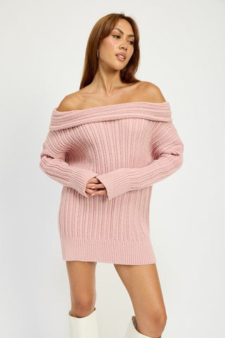 Oversized Off Shoulder Sweater from Sweaters collection you can buy now from Fashion And Icon online shop