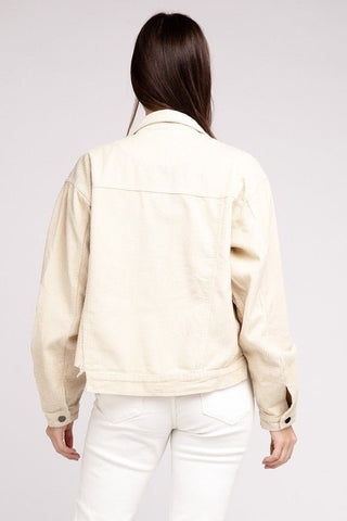 Oversized Ribbed Shacket from Shacket collection you can buy now from Fashion And Icon online shop