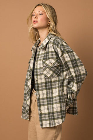 Plaid Oversized Shacket from Shacket collection you can buy now from Fashion And Icon online shop