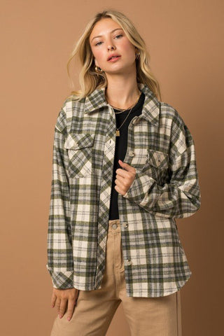 Plaid Oversized Shacket from Shacket collection you can buy now from Fashion And Icon online shop