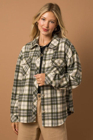 Plaid Oversized Shacket from Shacket collection you can buy now from Fashion And Icon online shop