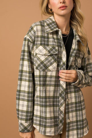 Plaid Oversized Shacket from Shacket collection you can buy now from Fashion And Icon online shop