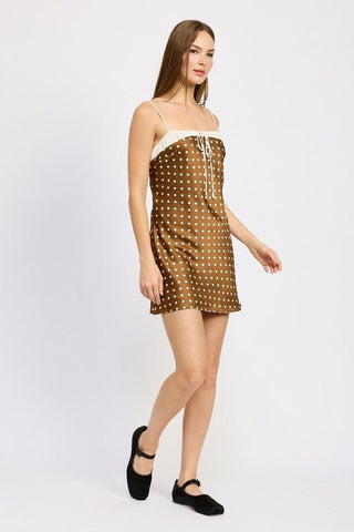 Polka Dot Mini Dress from Mini Dresses collection you can buy now from Fashion And Icon online shop