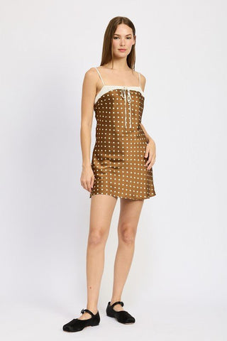 Polka Dot Mini Dress from Mini Dresses collection you can buy now from Fashion And Icon online shop